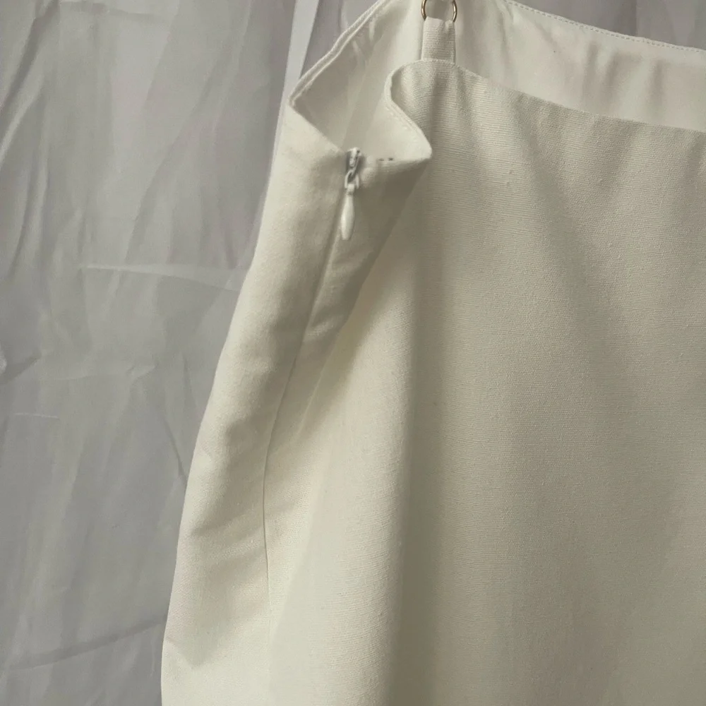 Zara Love Wednesday White Floral Detail Slip - Picture 5 of 8